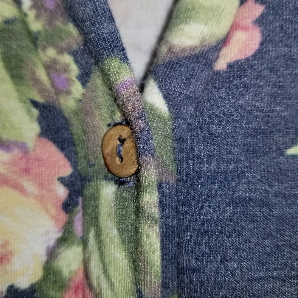 Agnes & Dora button down floral cardigan